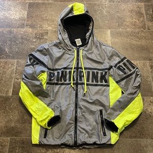 Victoria’s Secret Pink Windbreaker Jacket. XSmall-Small.
